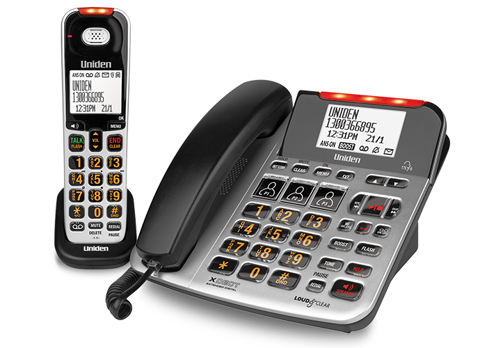 Uniden SSE45 + 1 Cordless Phone