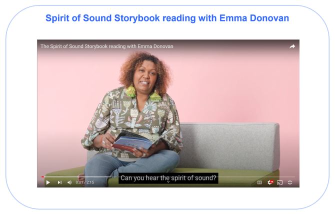 Spirit of Sound Storybook reading with Emma Donovan