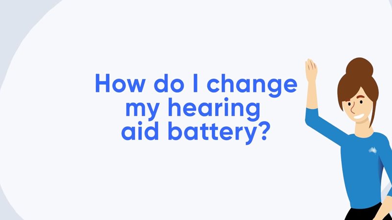 How do I change my hearing aid battery?